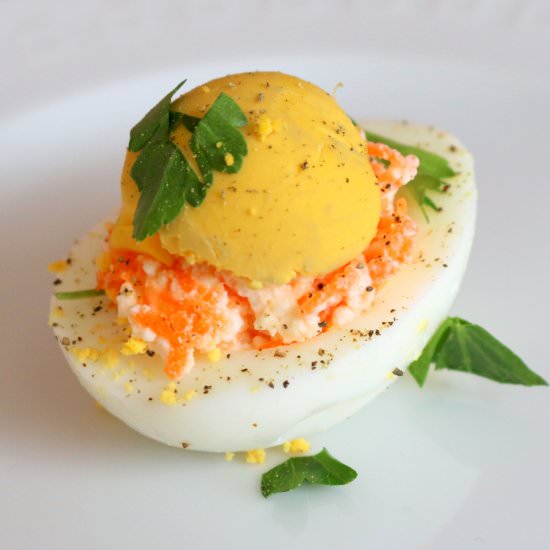 Deviled Barbie Eggs