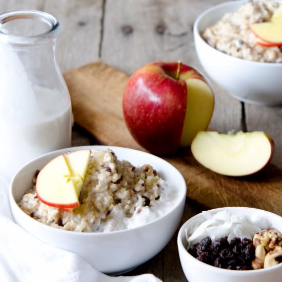 Crockpot Oats Deluxe