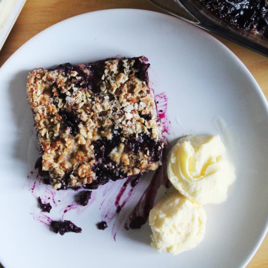 Buleberry crisp