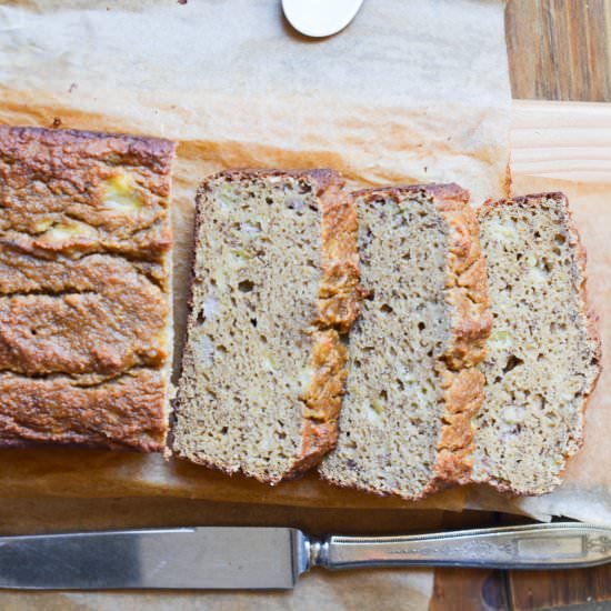 Coconut Flour Banana Bread