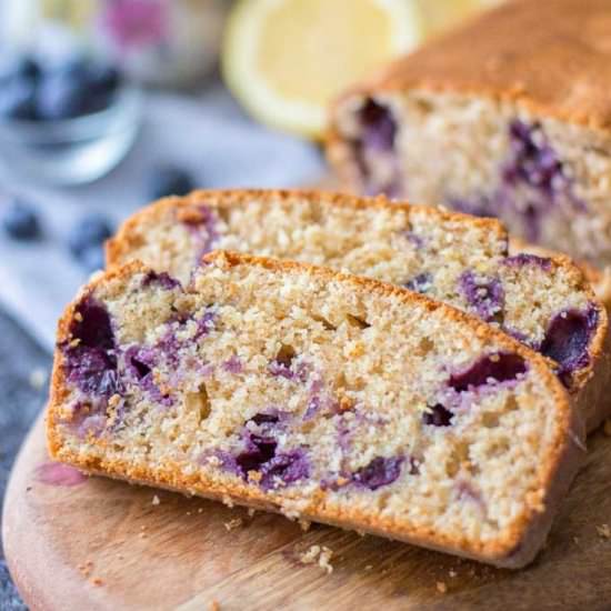 Lemon Blueberry Pound Cake
