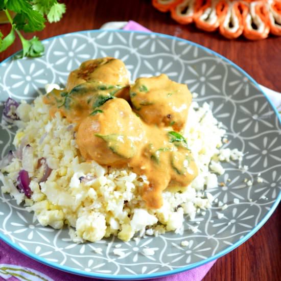 Meatballs in Coco Curry Sauce