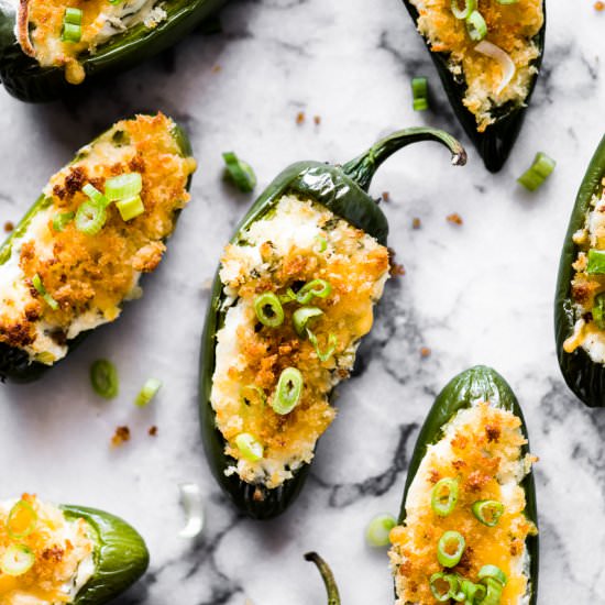 Cheesy Jalapeno Poppers