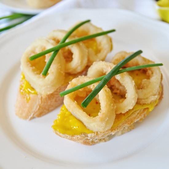 Fried Calamari Sandwiches