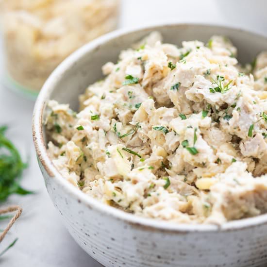 Tarragon Chicken Salad with Almonds