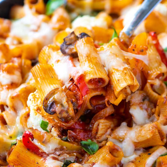 Easy Vegetable Baked Pasta