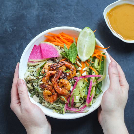 Spring Roll in a Bowl