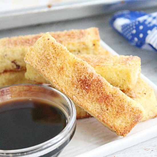 Baked French Toast Sticks