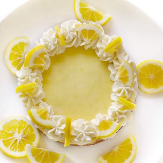 Meyer Lemon Cheesecake