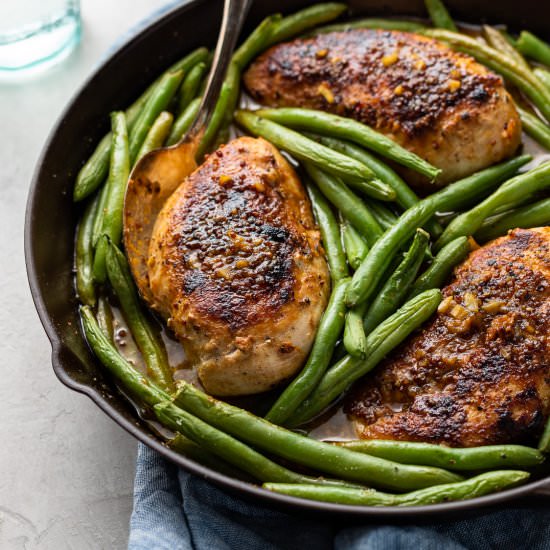 Honey Mustard Chicken Skillet