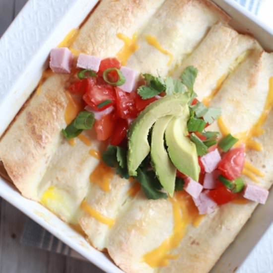 Easy Overnight Breakfast Enchiladas