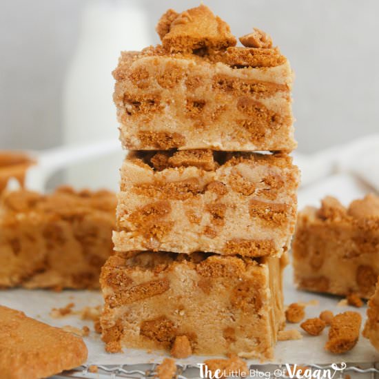 No bake Biscoff Fudge