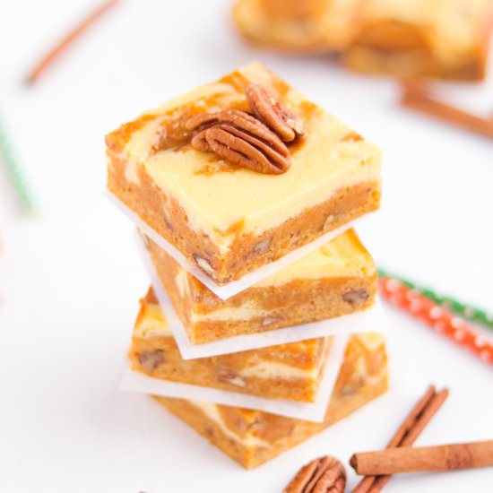 Carrot Cake Blondies