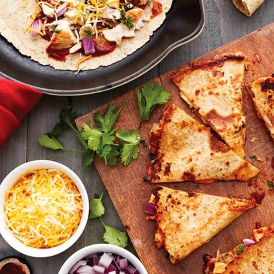 BBQ Chicken Quesadilla