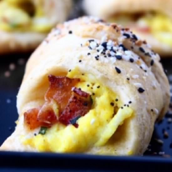 Breakfast Stuffed Crescent Rolls