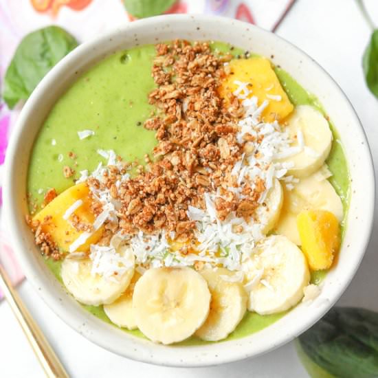 Spinach & Mango Green Bowl