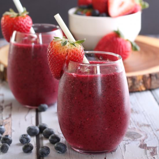 Non Alcoholic Berry Bellini