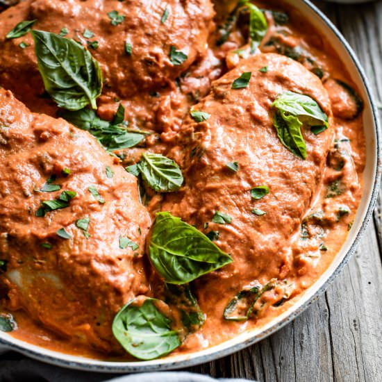 Tomato Basil Chicken