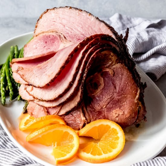 THE BEST BROWN SUGAR GLAZED HAM