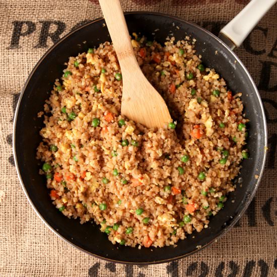 Low Carb Cauliflower Fried Rice
