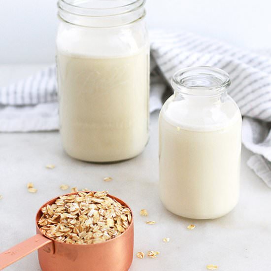 Homemade Oat Milk