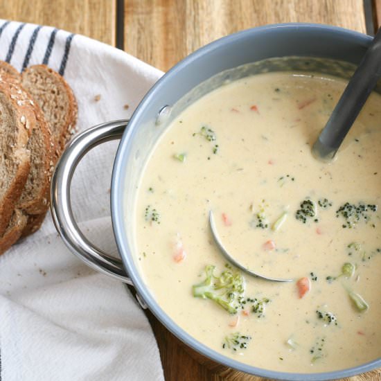 Broccoli Cheddar Soup