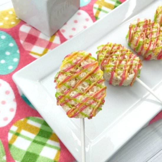 Shortcut Easter Egg Krispie Treats