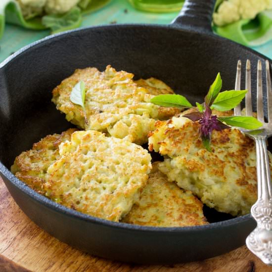 Cauliflower Fritters