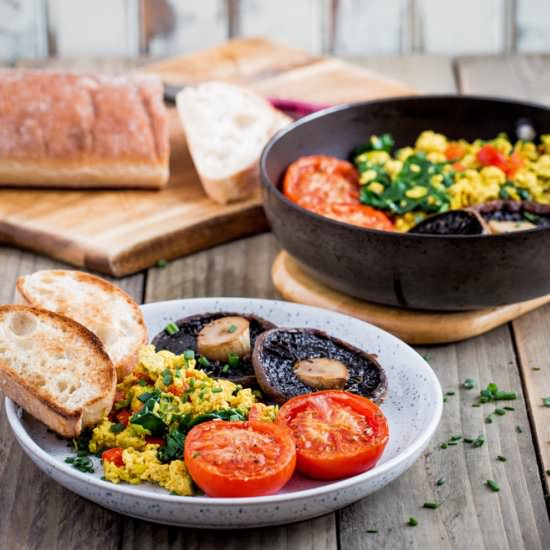 Vegan Scrambled Eggs