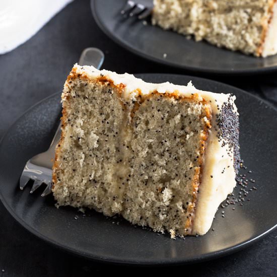 Vanilla Poppy Seed Cake