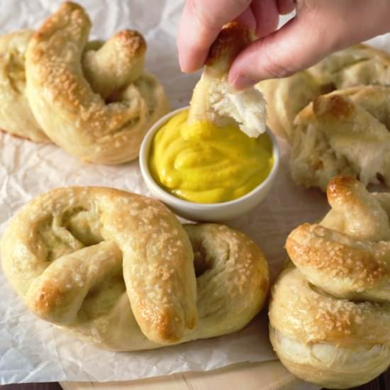 Homemade Soft Pretzels