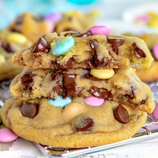 Easter Chocolate Chip Cookies