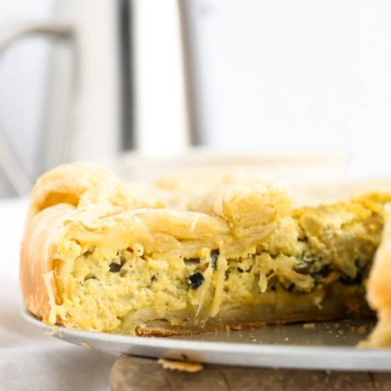 Vegan Quiche En Croute