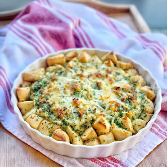 Cheesy Baked Spinach Dip
