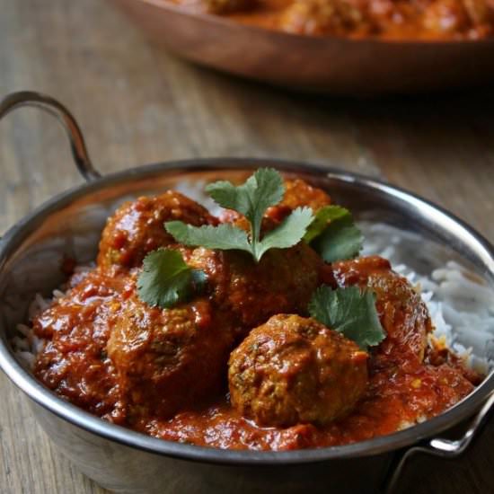 Butter Chicken Meatballs