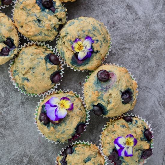 Scrumptious Vegan Blueberry Muffins