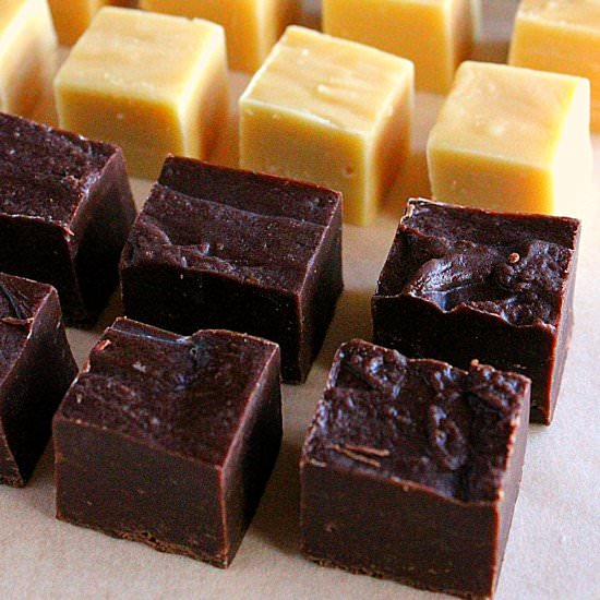 2 Ingredient Fudge (Made 3 Ways!)