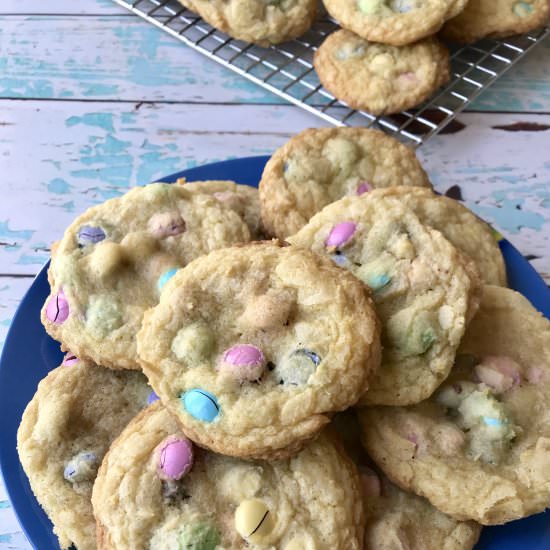 Easter M&M Cookies