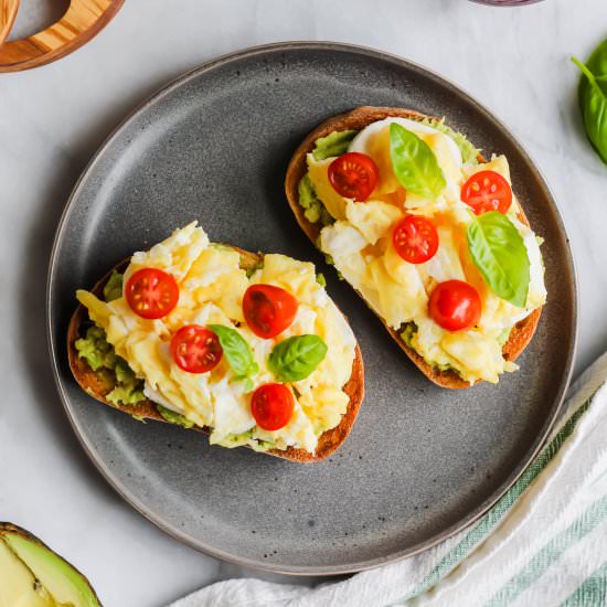 Caprese Avocado Toast