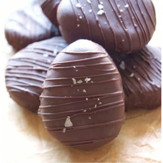 Healthy PB Chocolate Eggs