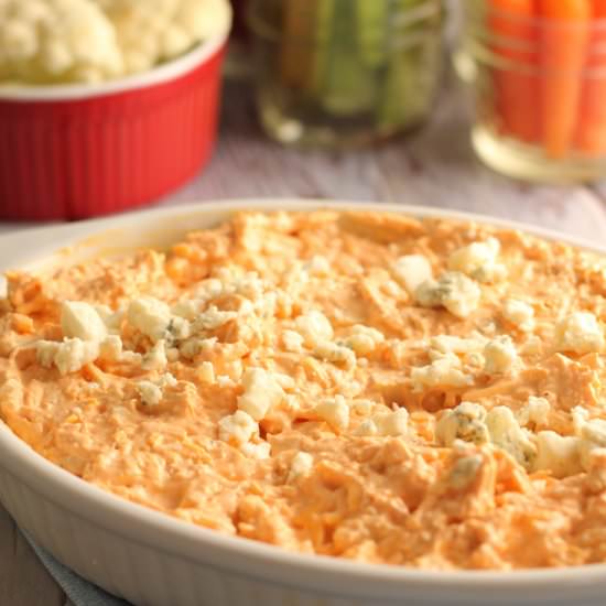 Keto Buffalo Chicken Dip