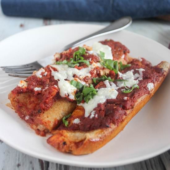 Homemade Manicotti