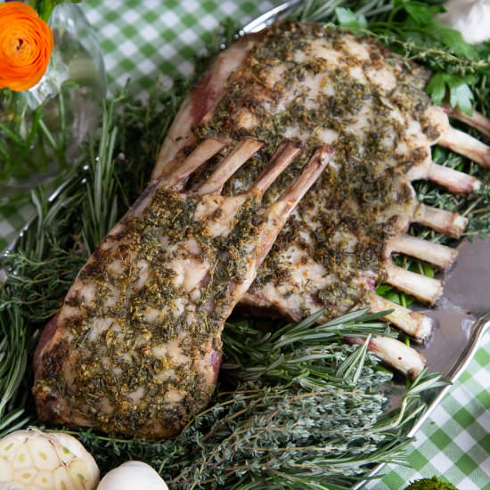 Herb Crusted Rack of Lamb