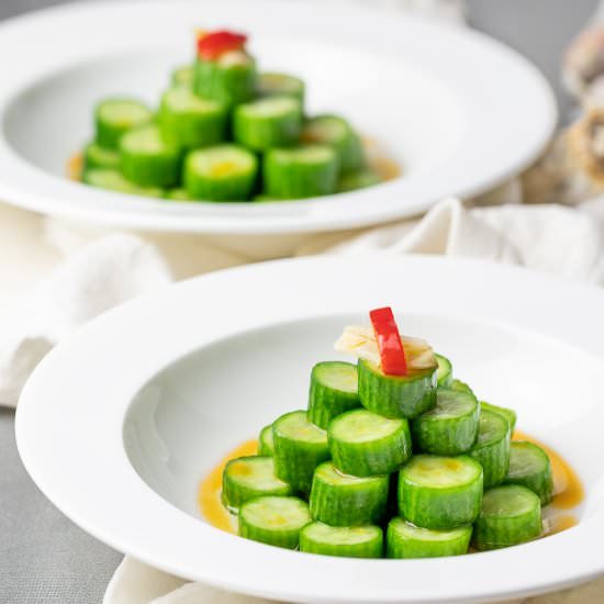 Crunchy Asian Cucumber Salad