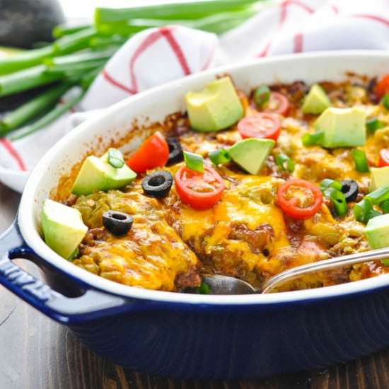 Chiles Rellenos Casserole