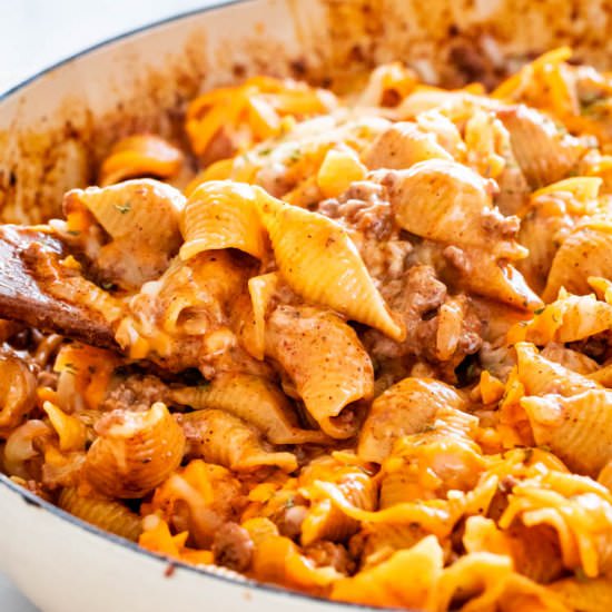 Cheeseburger Hamburger Helper