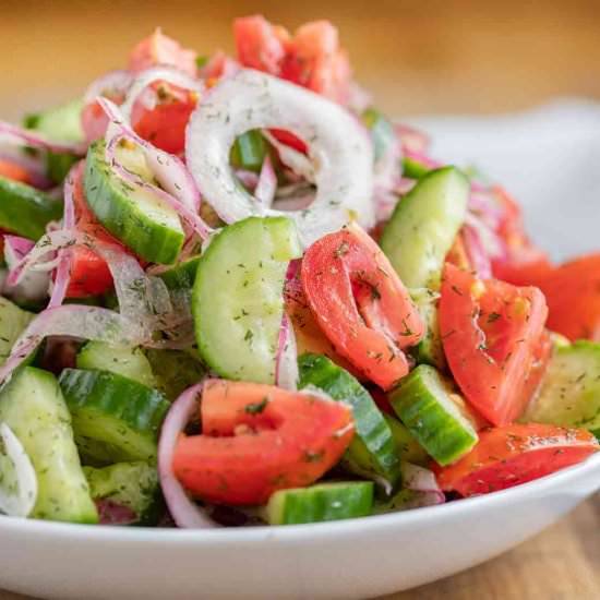 Cucumber Tomato Salad