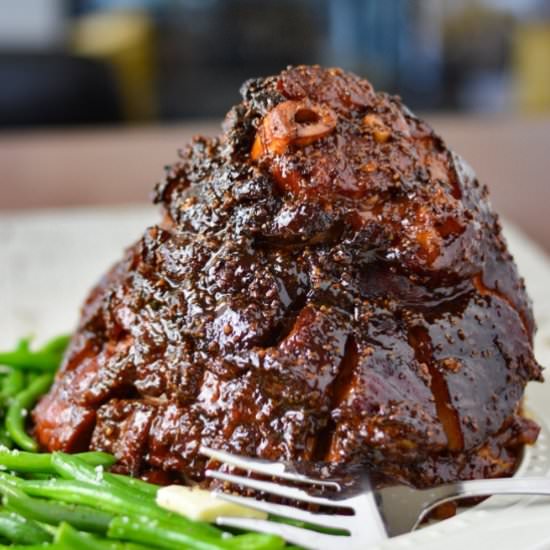 Baked Glazed Ham