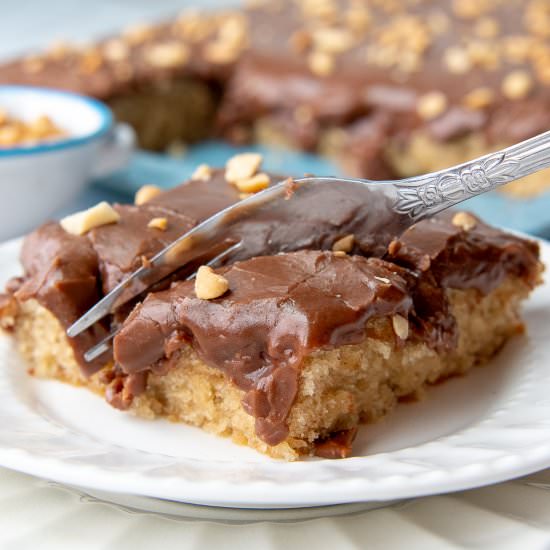 Peanut Butter Chocolate Cake