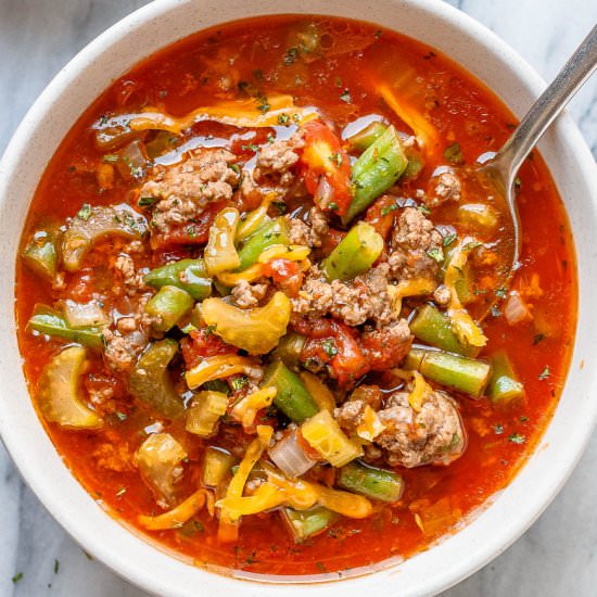 Hamburger Beef Soup